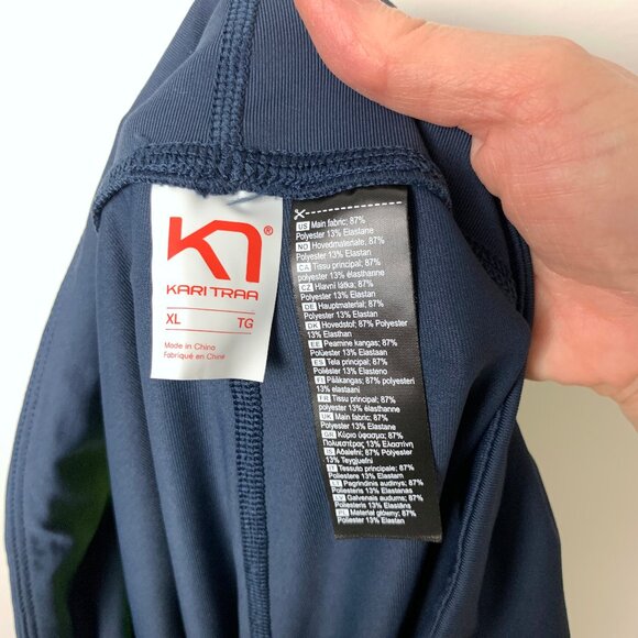 Kari Traa Janni High Waist Short - Marin / XL - Picture 3 of 4